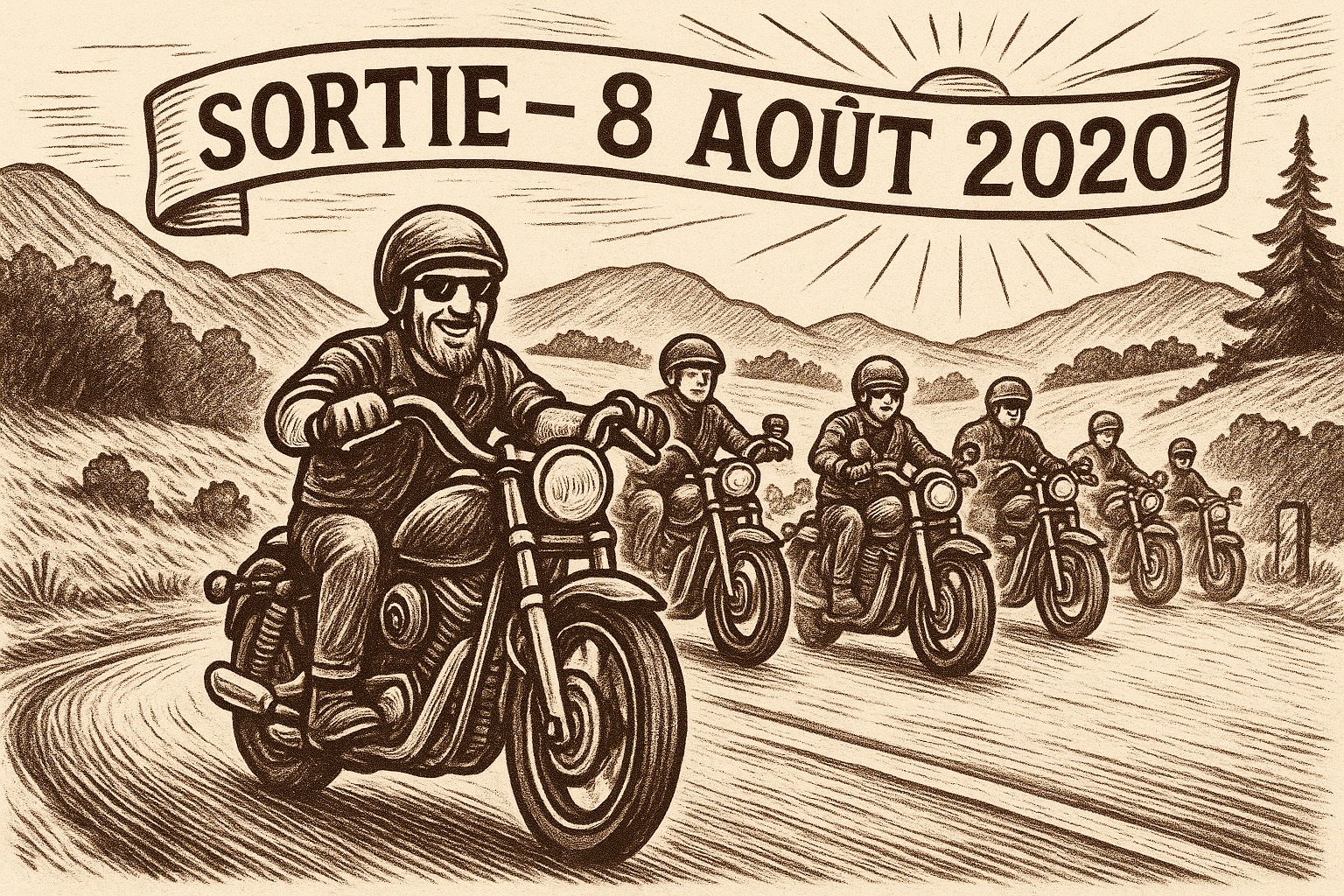 Sortie du 8 août 2020