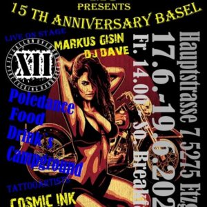 15th anniversary Maniacs MC Basel