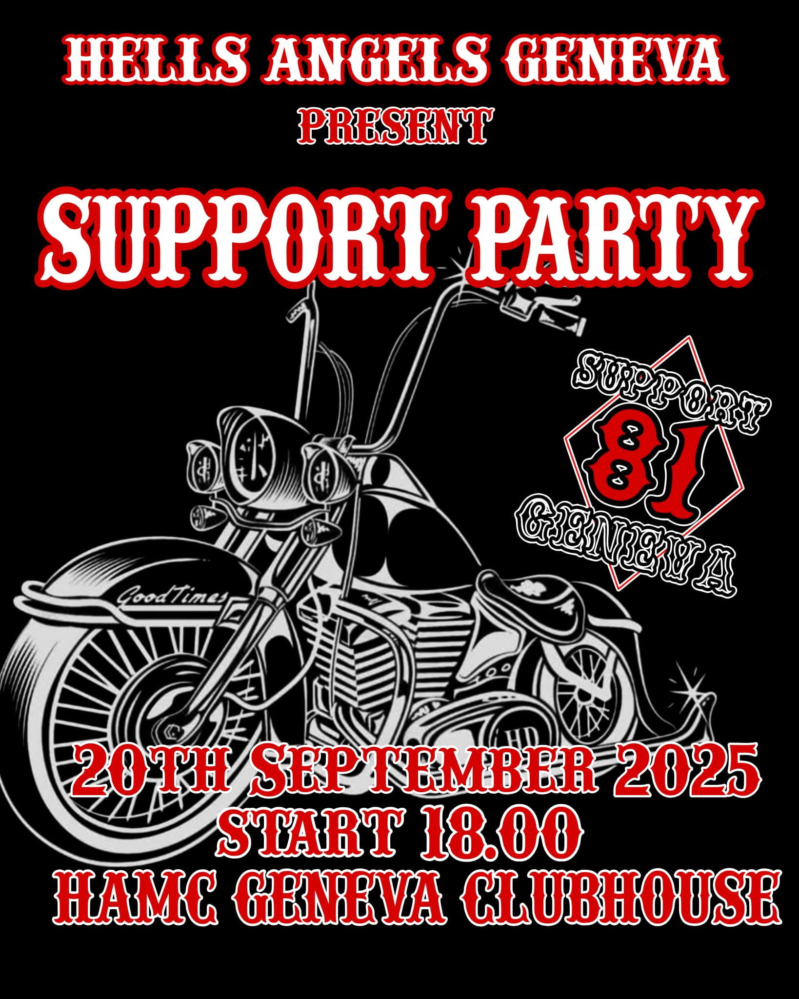 Soirée support H.A.